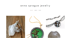 Desktop Screenshot of annaspraguejewelry.com